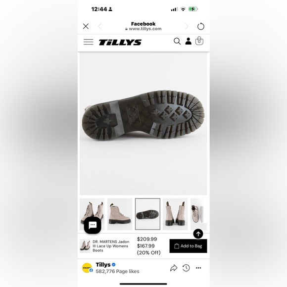 Dr Marten’s Jadon Boots - Picture 3 of 6